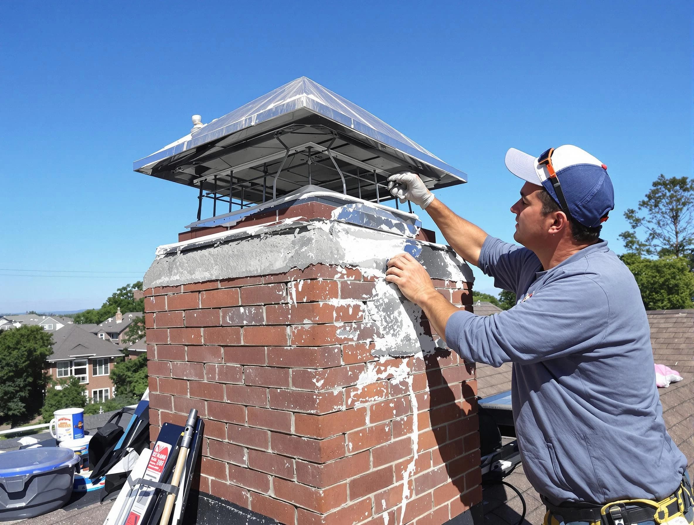 Chimney Crown Services service in Acworth, GA